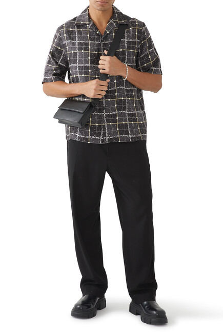 Charm Check Bowling Shirt