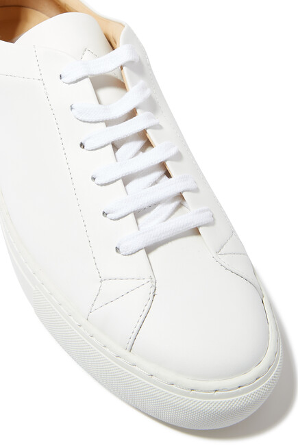 Low-Top Leather Sneakers