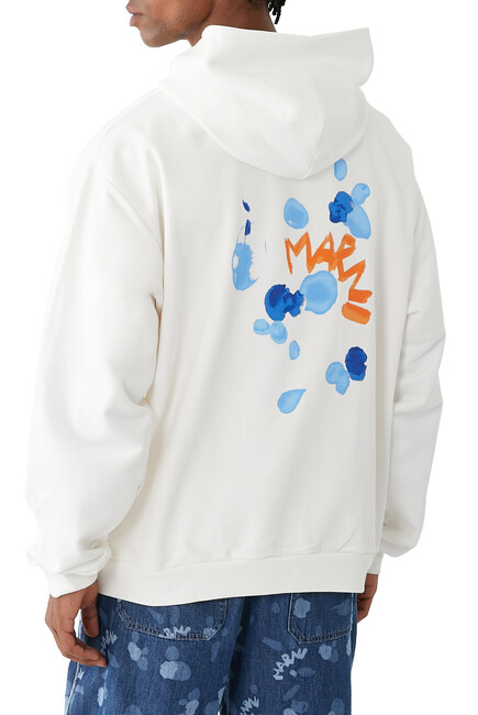 Logo-Print Cotton Hoodie