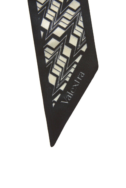 Logo Silk Scarf