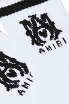 Ribbed M.A. Athletic Socks