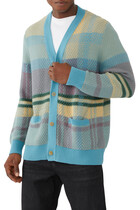 Blow up Jacquard Cardigan