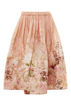 Dancer Floral Midi Skirt