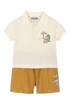 Kids Polo & Shorts Set