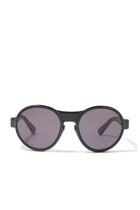 Injected Round Sunglasses
