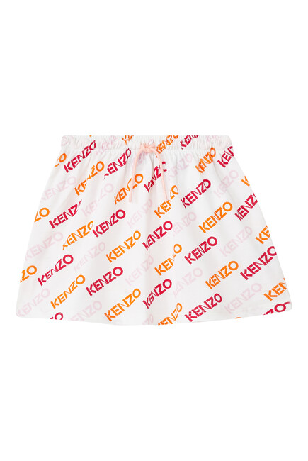 All-Over Logo Skirt