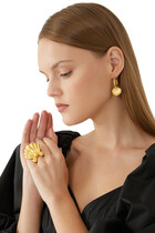 Mariana Ring, 24k Gold-Plated Brass