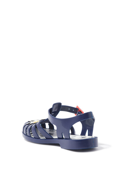 Kids Tiger Buckled Sandals