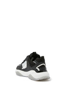 Bone Low-Top Leather Sneakers