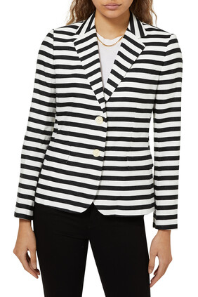 Linen Striped Jacket