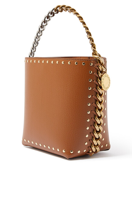 Frayme Studded Bucket Bag