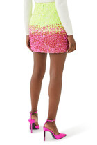 Calypso Ombre Mini Skirt