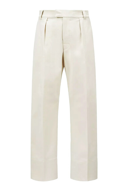 Cotton-Blend Trousers