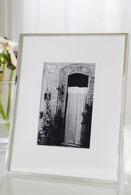 Fine Silver Photo Frame 4x6in