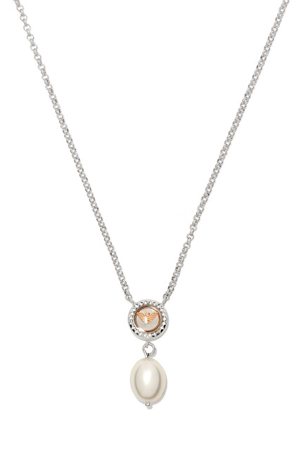 Essential Necklace, Sterling Silver & Pearl