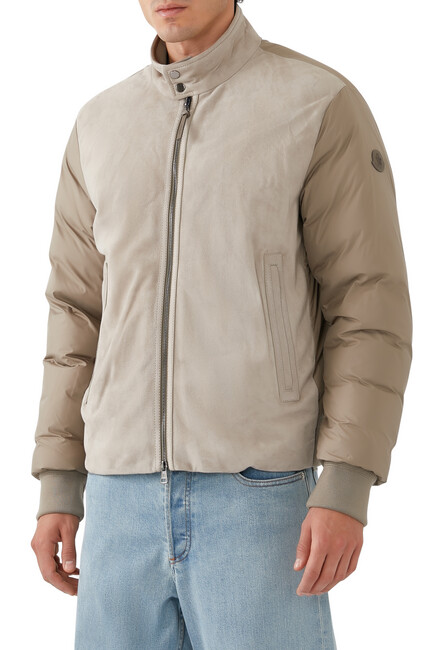 Lountere Suede Down Jacket