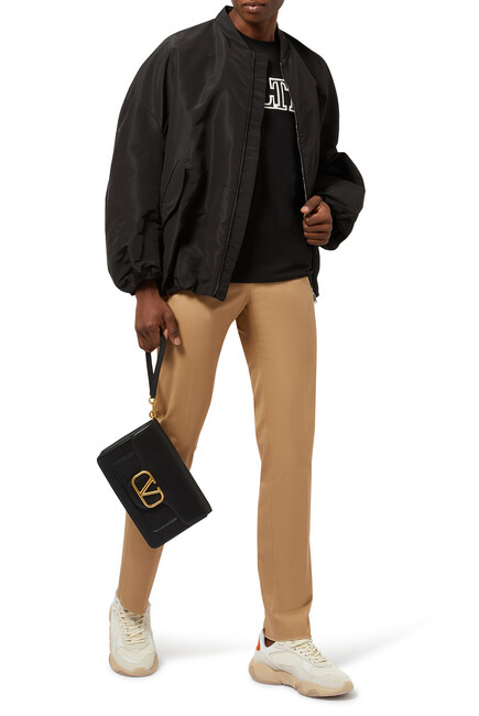  Straight-Leg Tailored Trousers