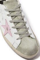 Superstar Sneakers with Metallic Heel Tab