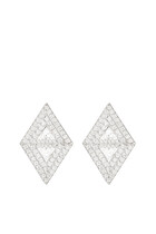 Crystal Diamond Shape Earrings