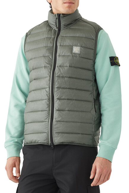 Patch Down Vest