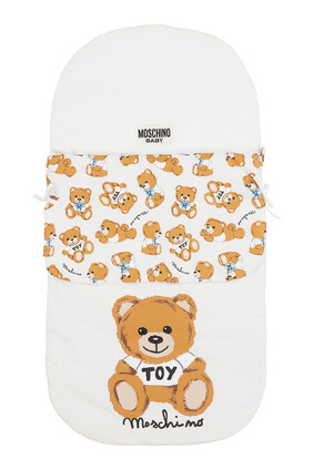 Teddy Bear Print Sleep Bag