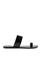 Rive Gauche Toe Ring Leather Sandals