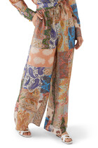 Devi Relaxed Paisley Pants