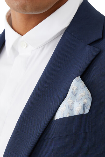 Motif Silk Pocket Square