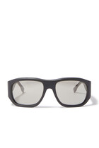 D-Frame Acetate Sunglasses