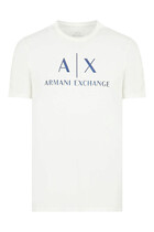 AX Logo Print T-Shirt