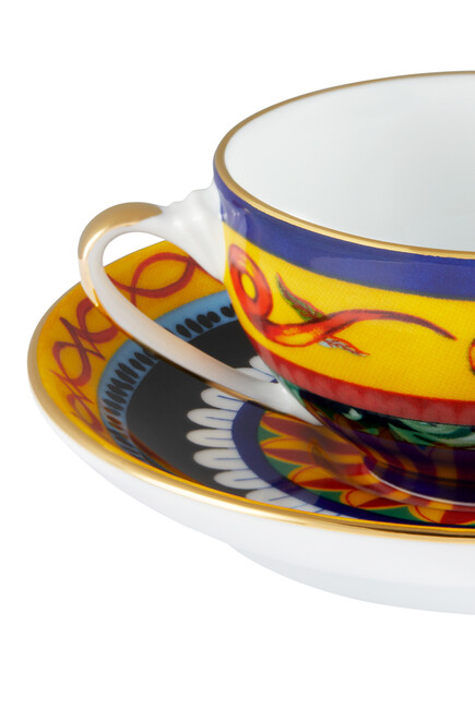 Re Carretto Coffee Cup & Saucer