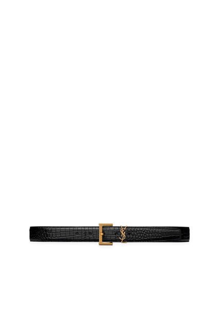 Cassandre Square Buckle Belt