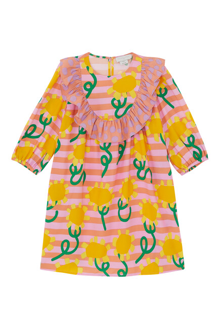 Kids Floral Print Dress