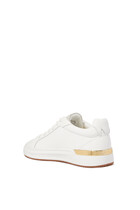 GRFTR White Leather Gold Sneakers