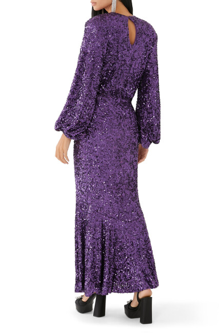 Sequin Maxi Dress