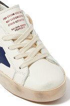 Kids Super-Star Nappa Leather Sneakers