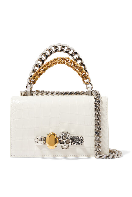 Jewelled Mini Satchel Bag