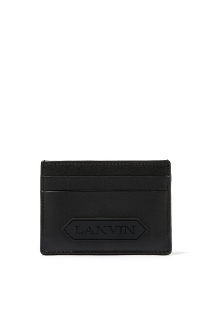 Embossed Logo Card Case