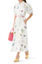 Atticus Embroidered Shirtdress