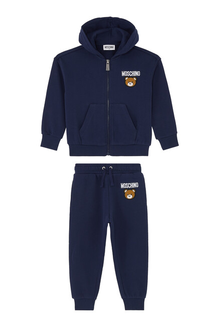 Kids Teddy Bear Logo Tracksuit