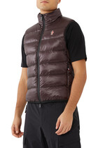 Grenoble Logo Patch Padded Gilet