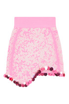 Arbor Wavy Sequin Mini Skirt