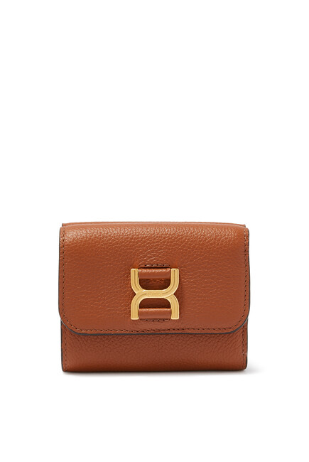 Marcie Tri-Fold Leather Wallet