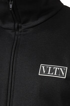  VLTN Tag Technical Cotton Sweatshirt