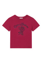 Kids Logo-Embroided T-shirt