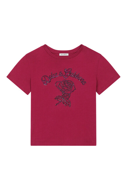 Kids Logo-Embroided T-shirt