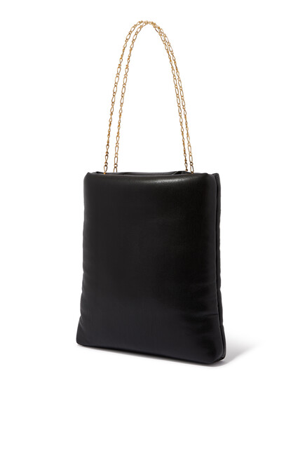 Chain-Embellished Bag