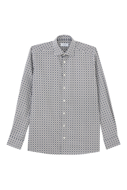 Signature Twill Printed Shirt