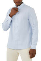 Stretch Oxford Long-Sleeve Shirt