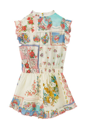 Clover Frill Playsuit